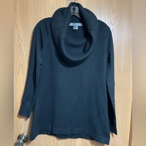 French Connection Black Cowlneck Sweater